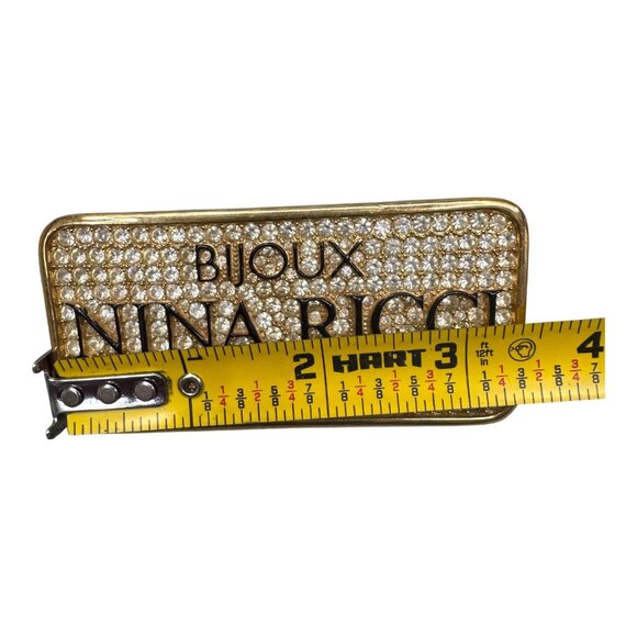 Vintage advertising Nina Ricci bijoux store display excellent condition 3.5" - Picture 3 of 5